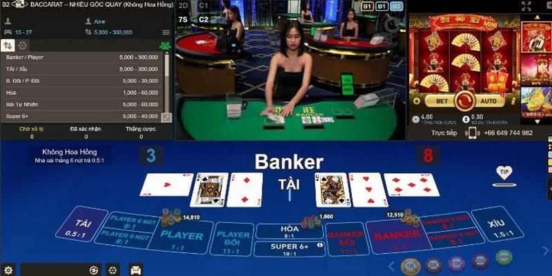 Game bài baccarat có một số thuật ngữ cần phải nhớ